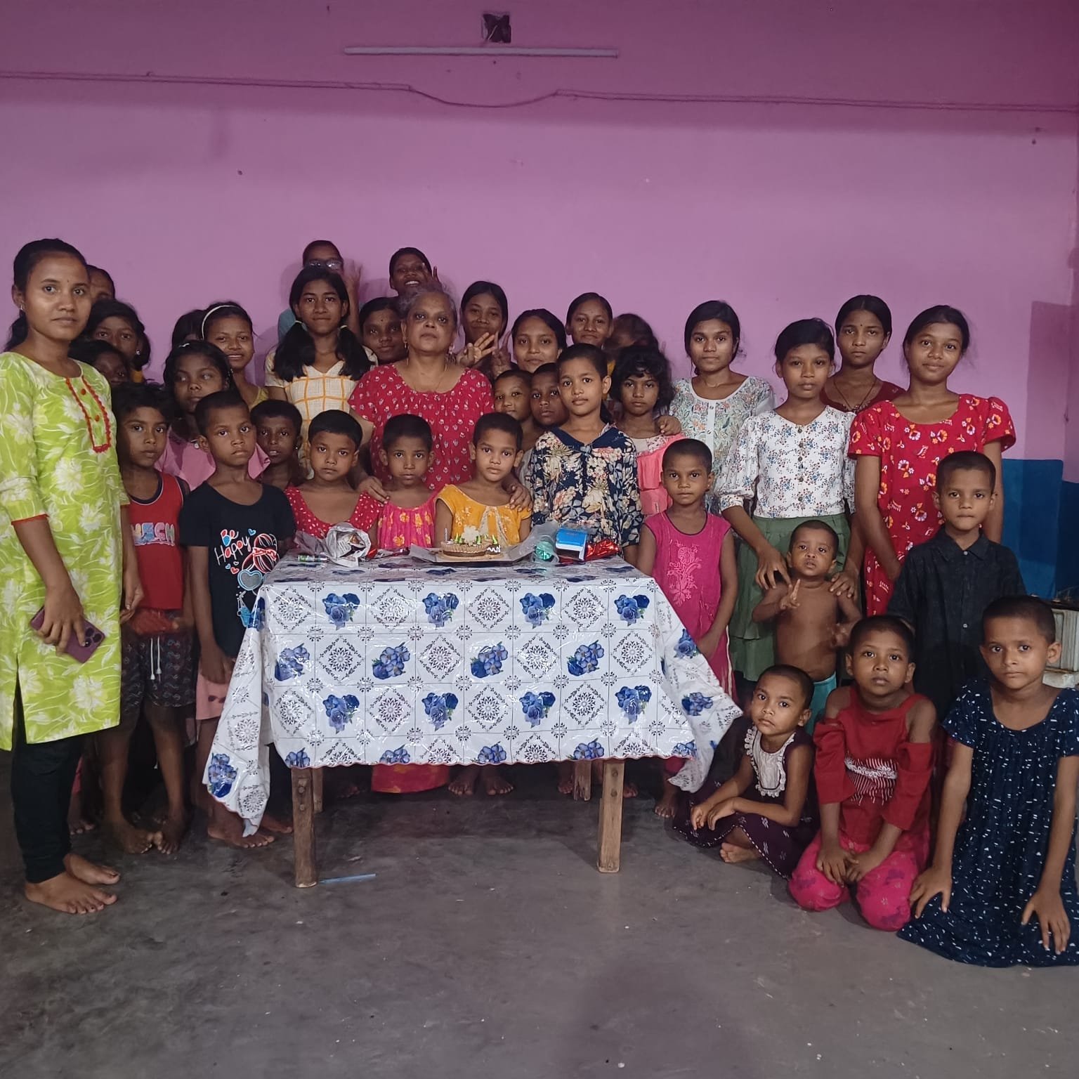 Children learning at ACS